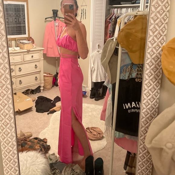 NEW Pink two piece set - Picture 4 of 5